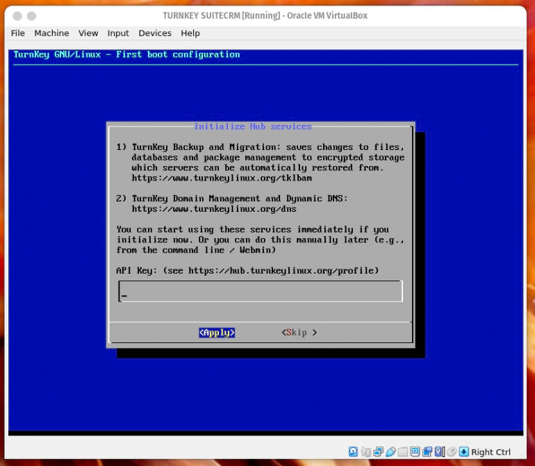 Skipping the Hub initialization won't affect your deployment.