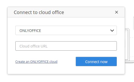 Connecting to your ONLYOFFICE Community Edition server from the Desktop Editors tool.