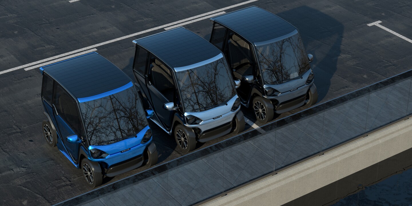 In addition to private ownership, Squad believes its cars will be optimized for sharing fleets