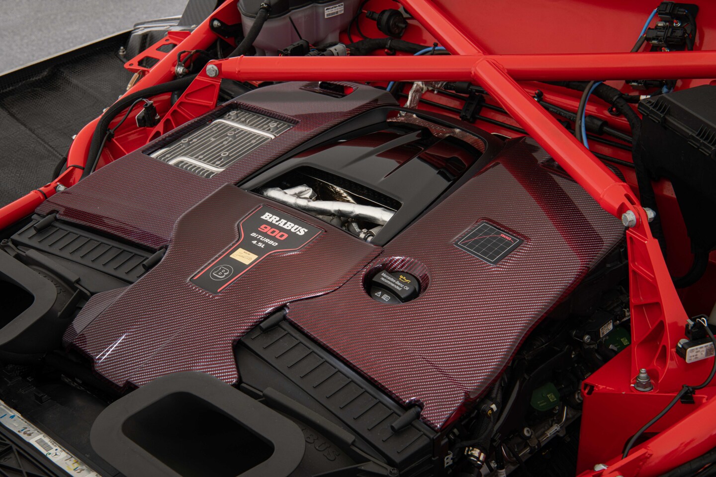 While it stripped the body and interior down, Brabus did build up the engine into an ultra-powerful centerpiece