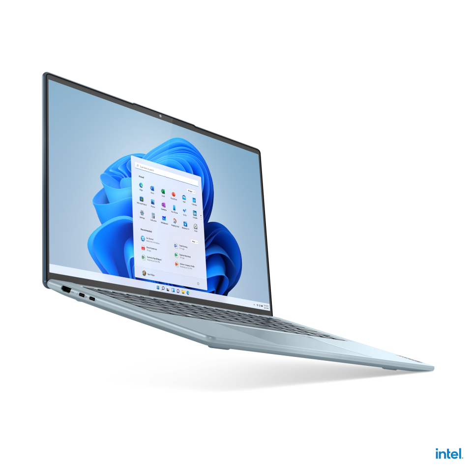 The Yoga Slim 7i Pro X's 3K display has a fast 120-Hz adaptive refresh rate