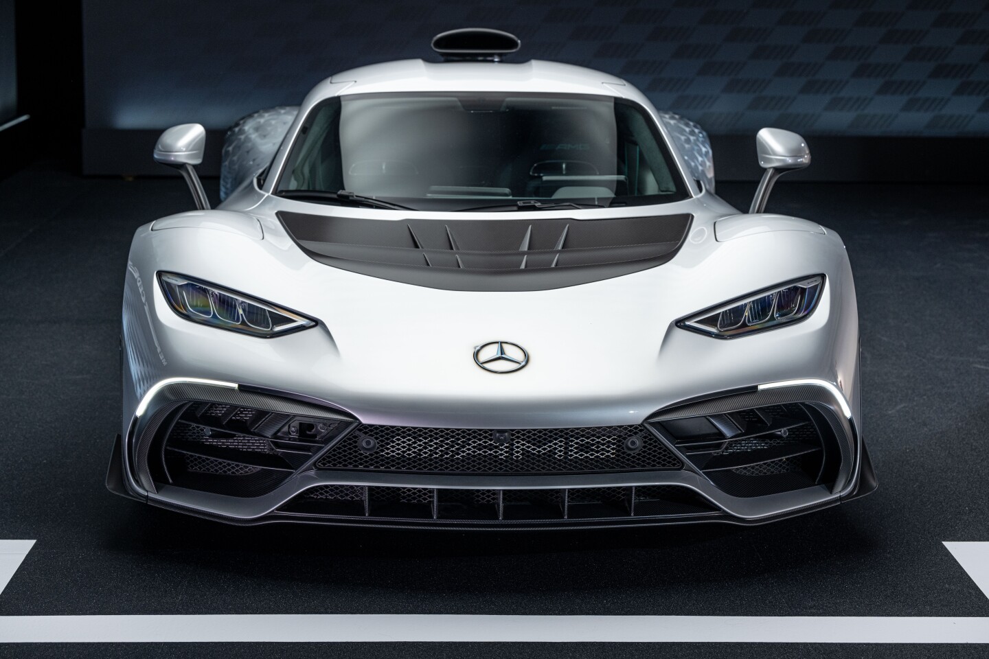 The Mercedes-Benz ONE has a top speed of 352 km/h