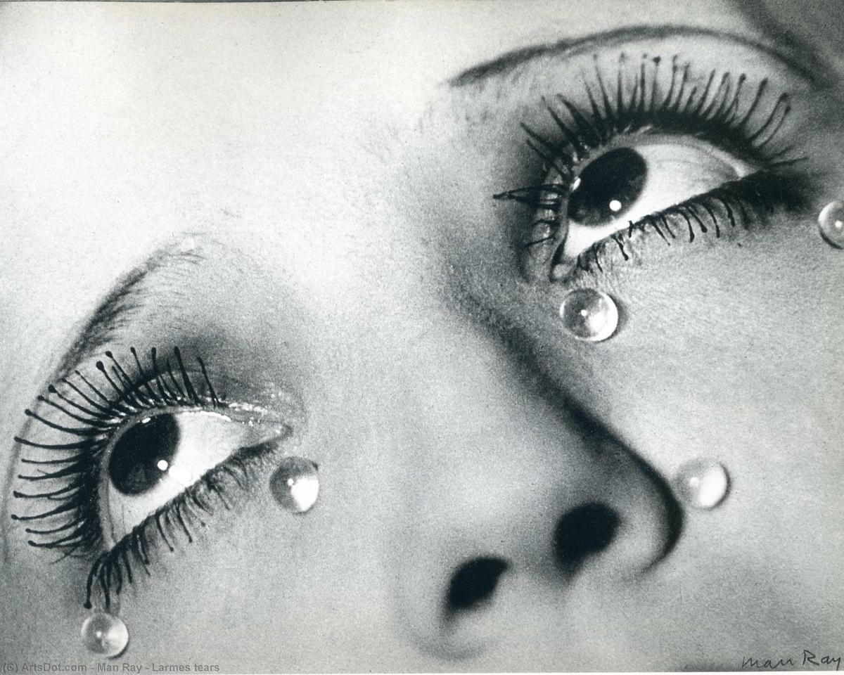 The first photograph to sell for more than a million USD, Man Ray's "Glass Tears" (1932) was sold in New York's Pace McGill Gallery (now Pace Gallery) during 1999.