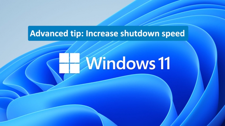 How to increase shutdown speed in Windows 11