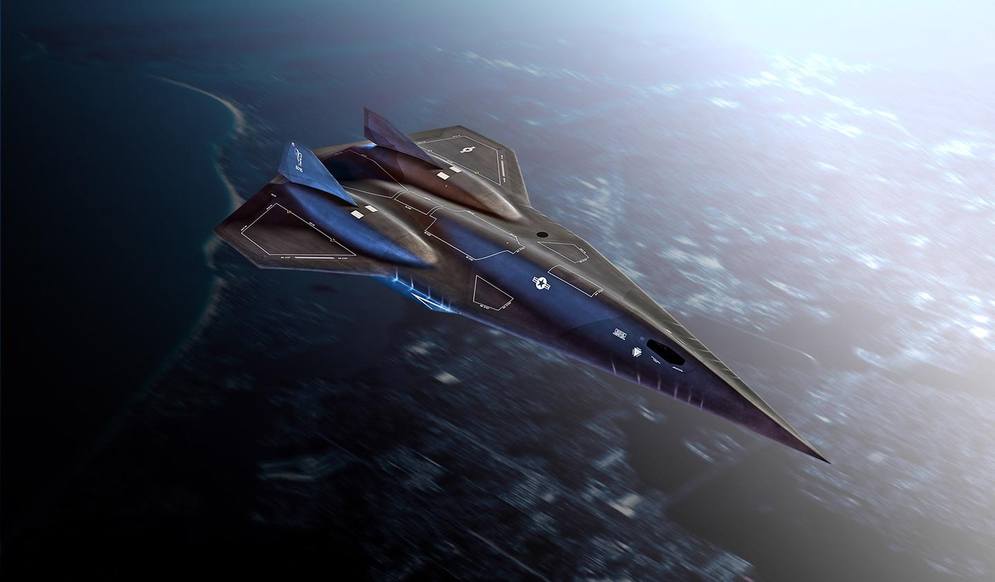 The Darkstar hypersonic jet featured in Top Gun: Maverick is the result of a collaboration with Lockheed Martin's Skunk Works division