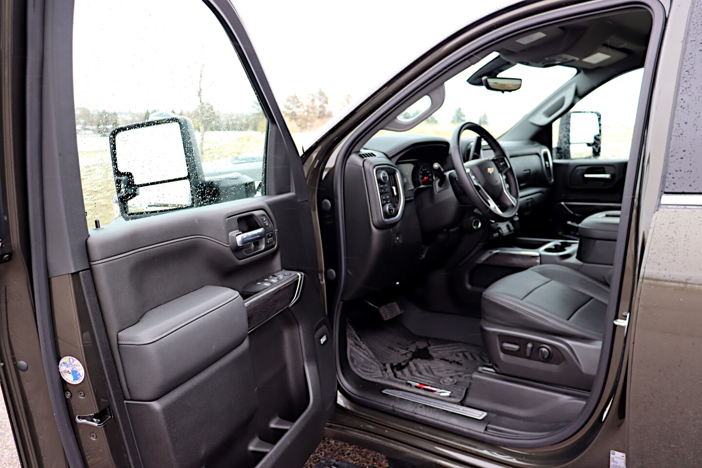 The 2022 Chevrolet Silverado 2500 HD has a well-appointed interior, though it is dated compared to rivals