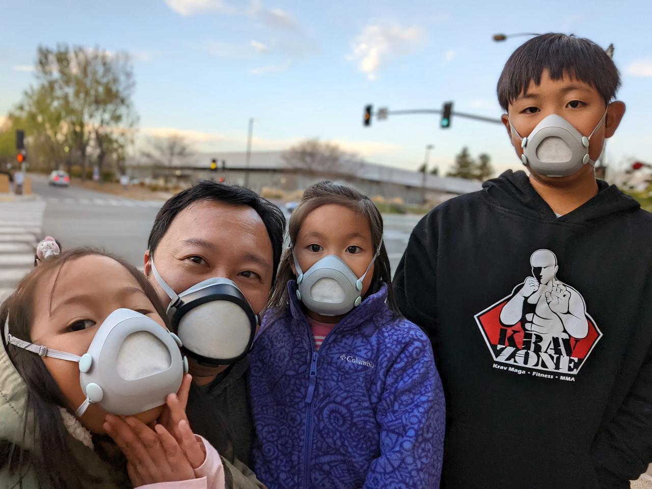 Kevin Ngo, the creator of the Flo Mask