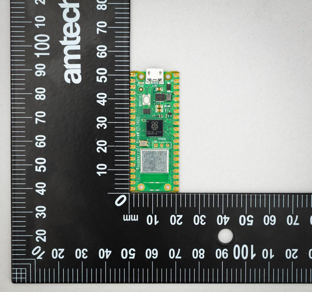 The diminutive Pico W is designed to control other hardware rather than serve as a standalone mini computer