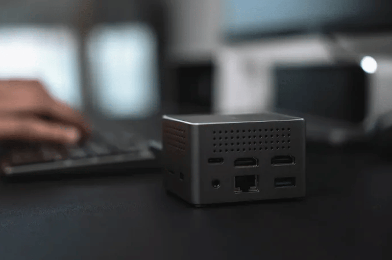 The Pix Nii packs a range of connections, including two 4K HDMI ports, two USB 3.2, Ethernet, 3.5-mm audio jack, Wi-Fi 6 and Bluetooth 5.2