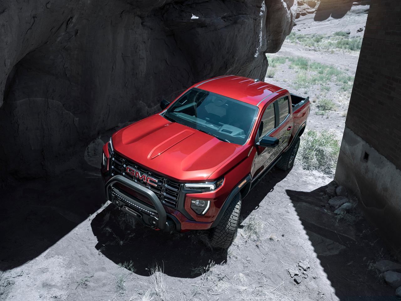 GMC optimizes the new Canyon for off-roading and "finding nowhere"