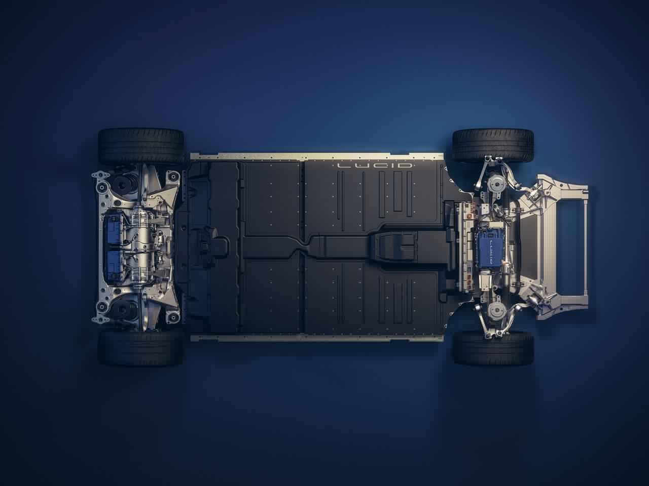 Lucid hasn't mentioned battery capacity or range figures just yet