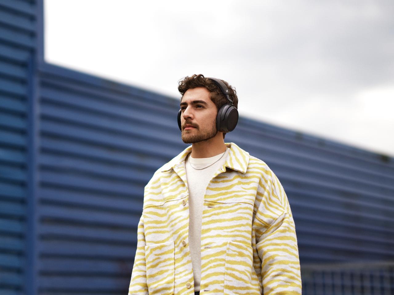 The Momentum 4 Wireless ANC headphones are built around an "audiophile-inspired acoustic system"