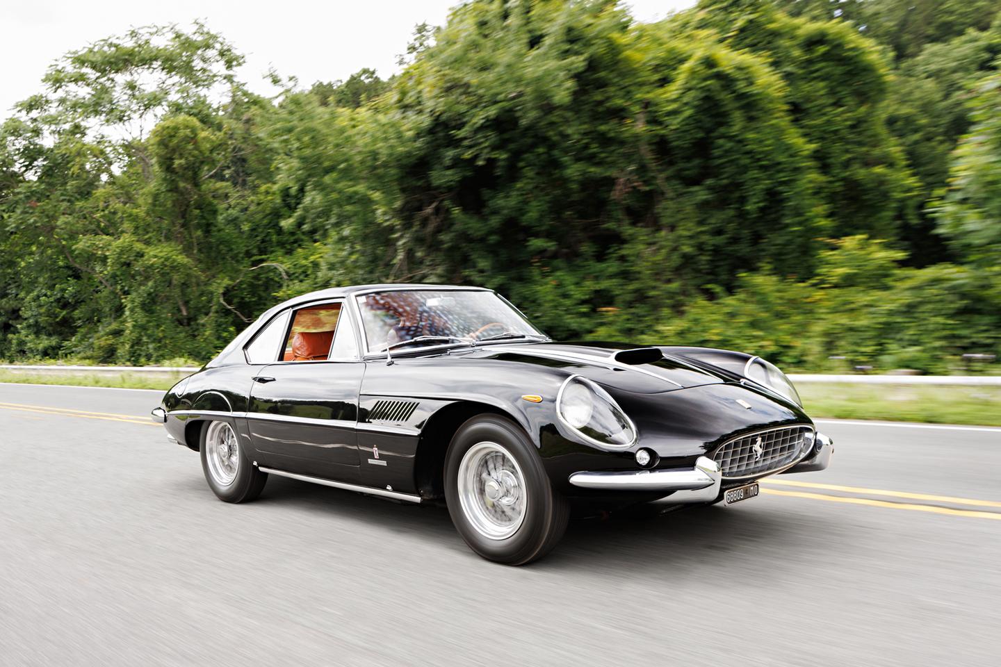 This 1961 Ferrari 400 Superamerica Series I Coupé Aerodinamico will go to auction as Lot 133 at Gooding & Co. on Saturday, 20 August 2022 with an estimate of between $4,000,000 and $5,000,000