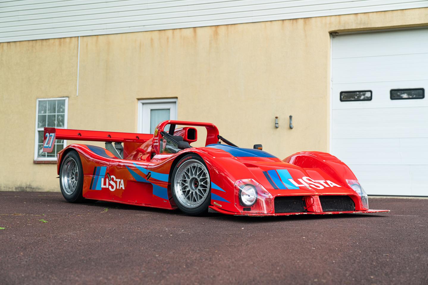This 1999 Ferrari 333 SP will go to auction as Lot 57 at Gooding & Co. on Friday, 19 August 2022 with an estimate of between $4,500,000 and $5,500,000