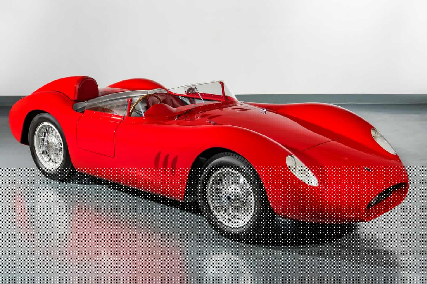 This 1957 Maserati 200si will go to auction as Lot 236 at RM Sotheby's on Friday, 19 August 2022 with an estimate of between $3,000,000 and $4,000,000