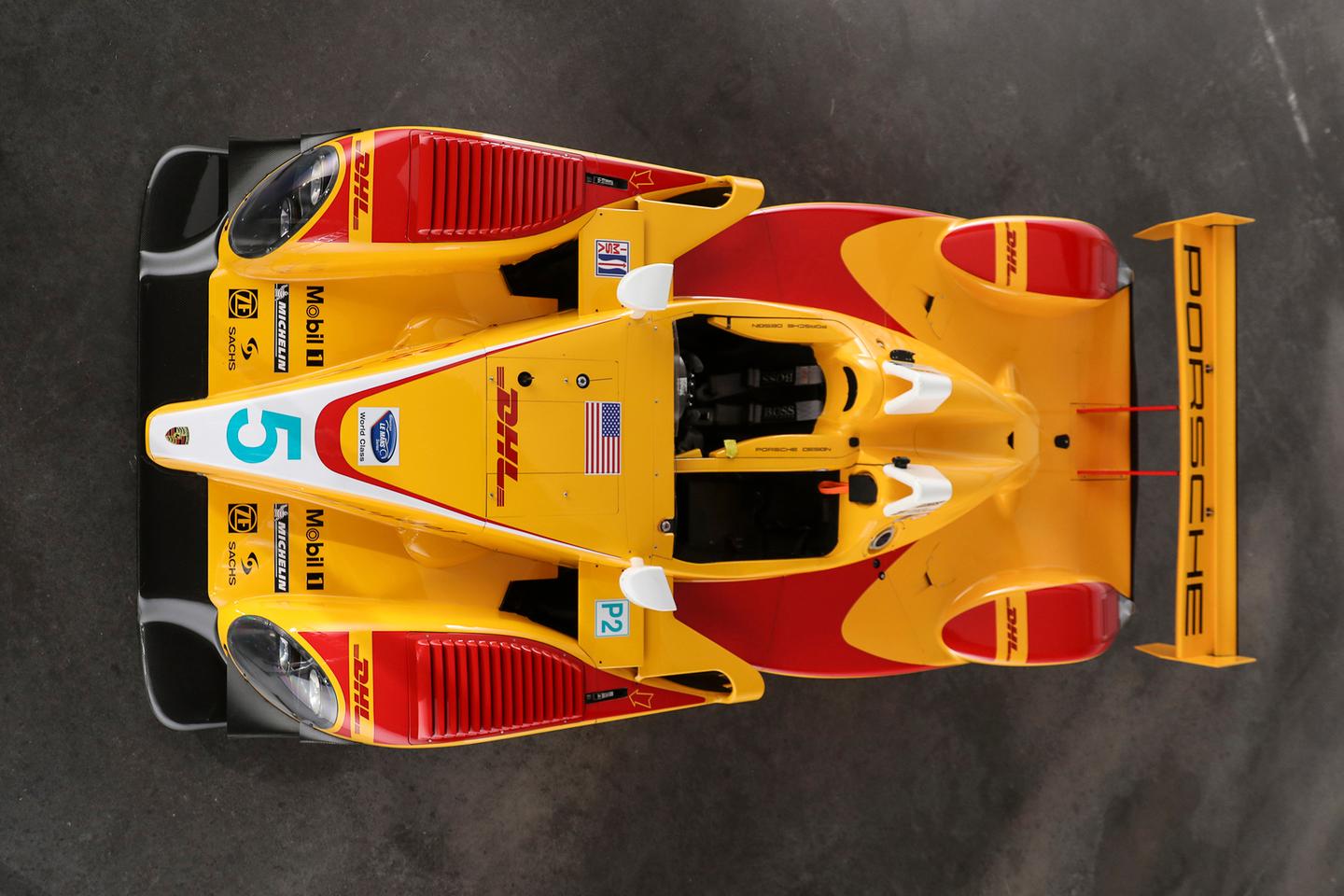 This 2007 Porsche RS Spyder Evo will go to auction as Lot 24 at Gooding & Co. on Friday, 19 August 2022 with an estimate of between $6,000,000 and $8,000,000