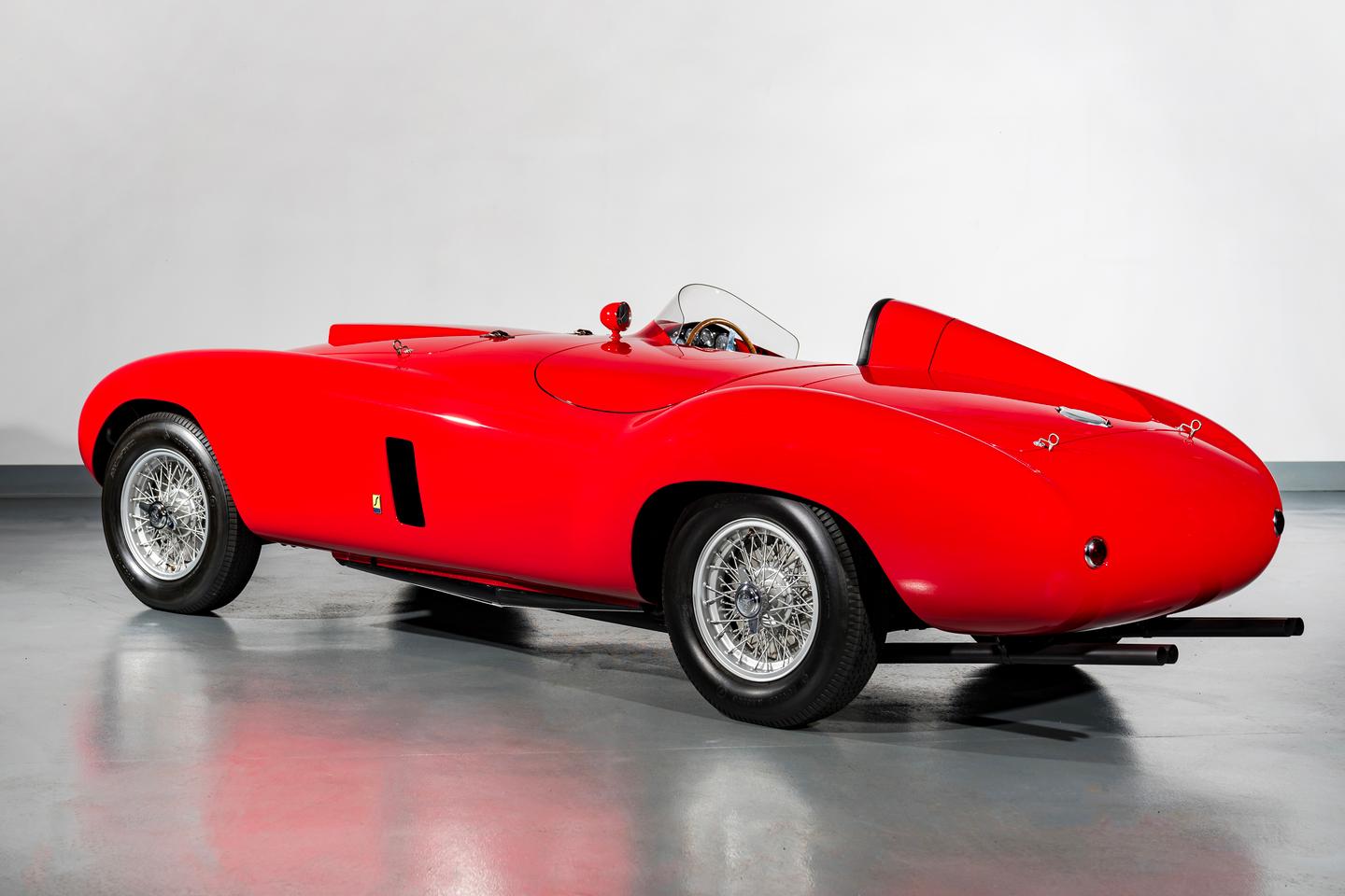 This 1953 Ferrari 375 MM Spider will go to auction as Lot 238 at RM Sotheby's on Friday, 19 August 2022 with an estimate of between $8,000,000 and $10,000,000