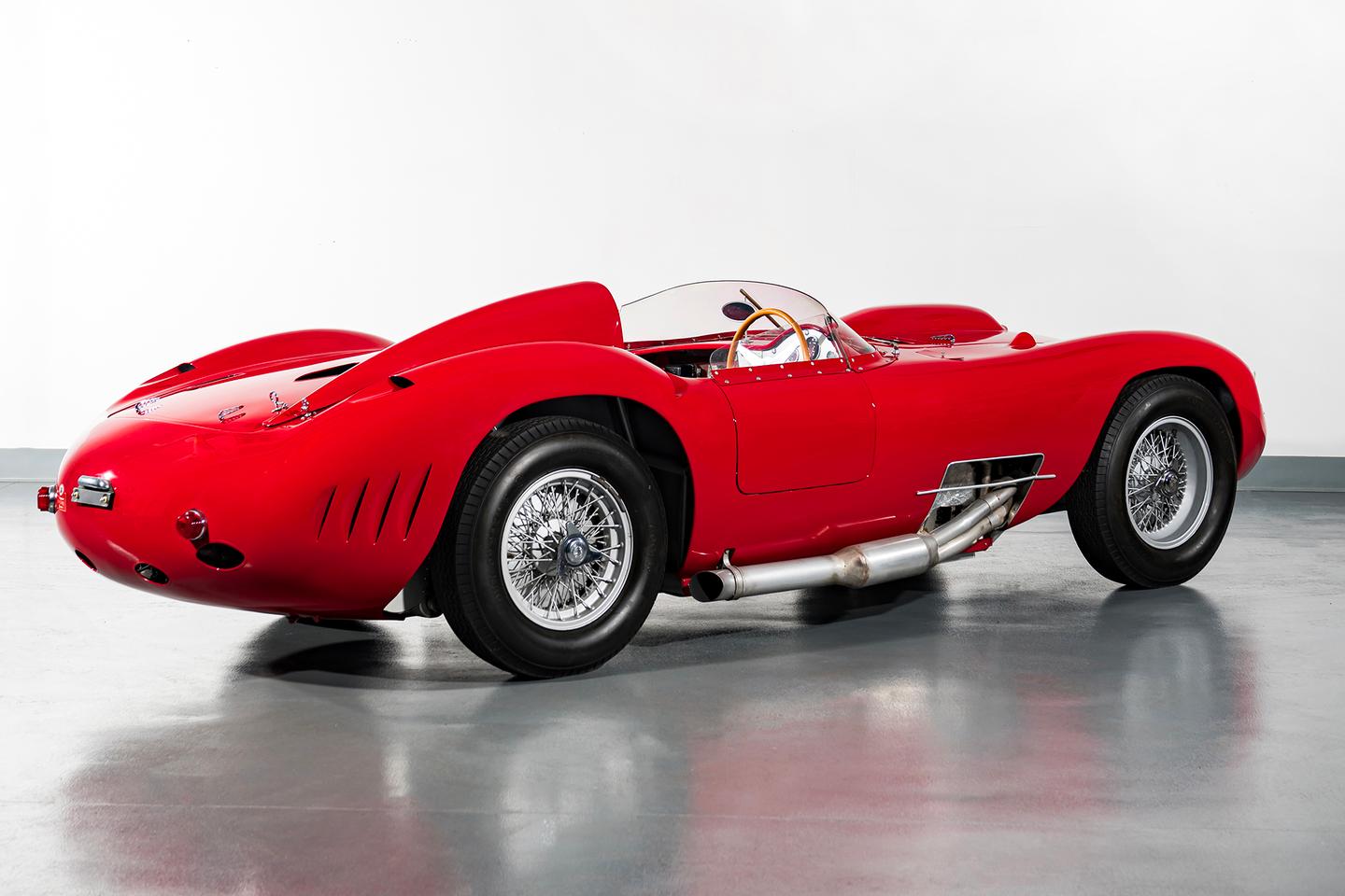 This 1958 Maserati 1958 Maserati 450S will go to auction as Lot 248 at RM Sotheby's on Friday, 19 August 2022 with an estimate of between $9,000,000 and $11,000,000