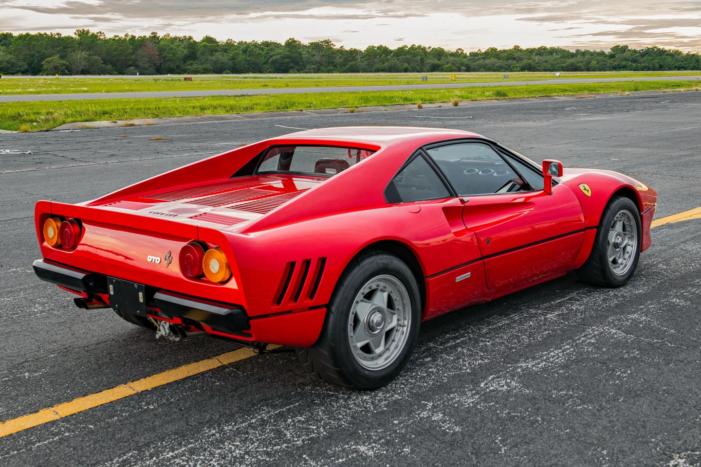 This 1985 Ferrari 288 GTO will go to auction as Lot 334 at RM Sotheby's on Saturday, 20 August 2022 with an estimate of between $3,750,000 and $4,250,000