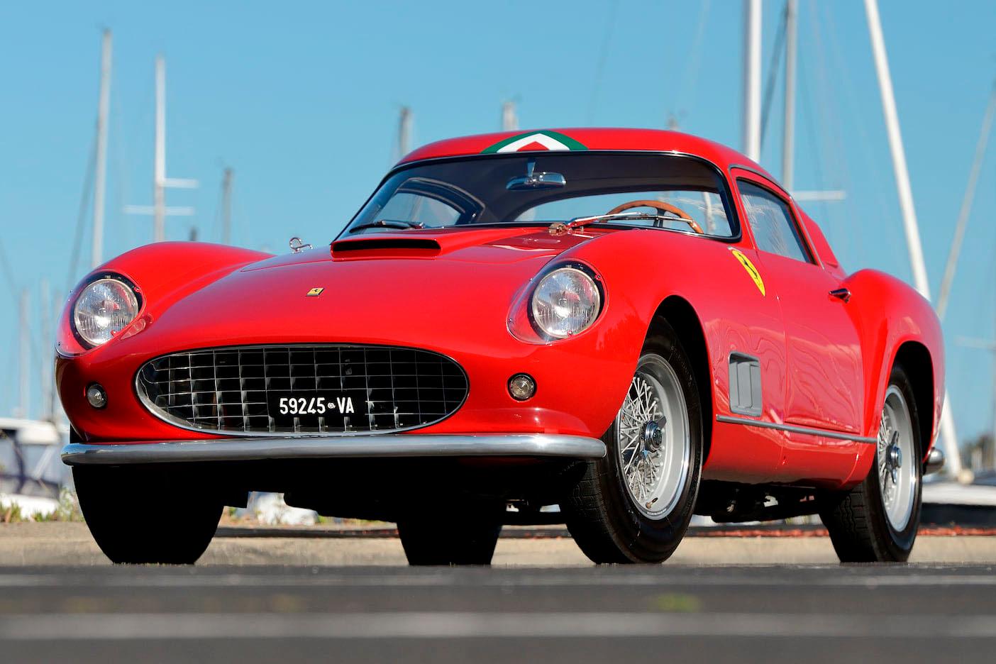 This 1958 Ferrari 250 GT 'Tour de France' Alloy Berlinetta will go to auction as Lot S57 at Mecum on Saturday, 20 August 2022 with an estimate of between $4,000,000 and $4,500,000