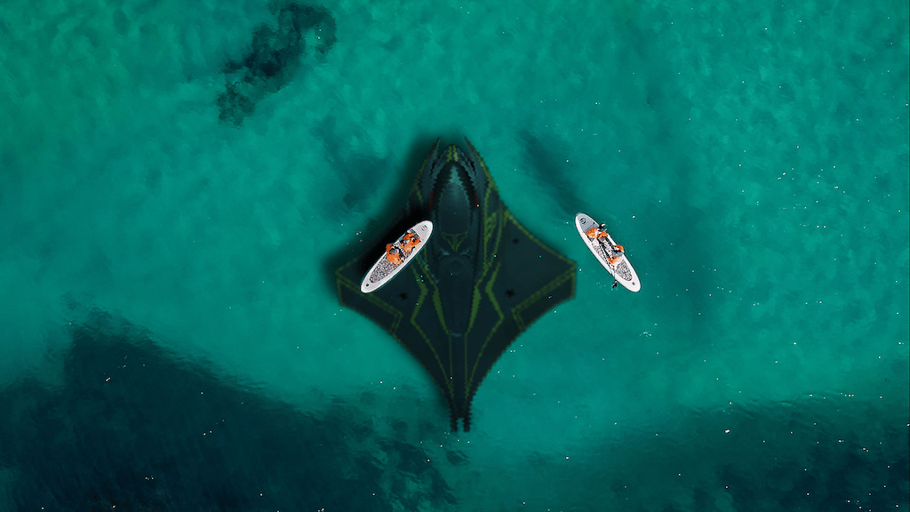The Kronos claims a maximum critical depth of 250 m and a "working depth" of 100 m