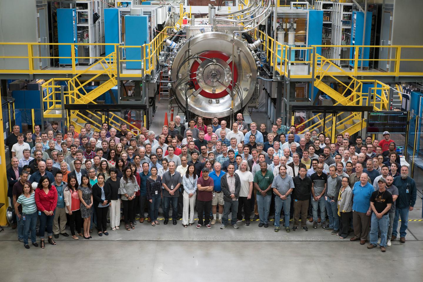 Members of the TAE team with the Norman prototype