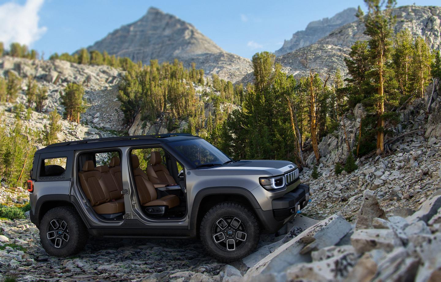 Popping the Recon doors and rolling into all-electric off-road adventure
