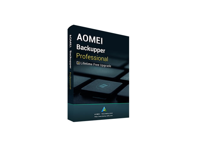 Back up your entire system with AOMEI Backupper