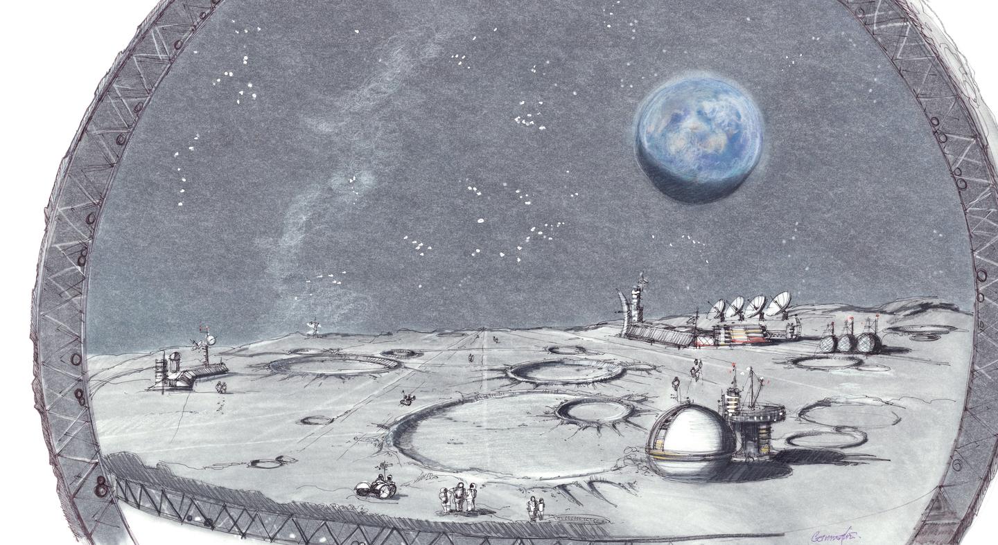 Moon's main attraction would aim to offer visitors the experience of walking on the lunar surface