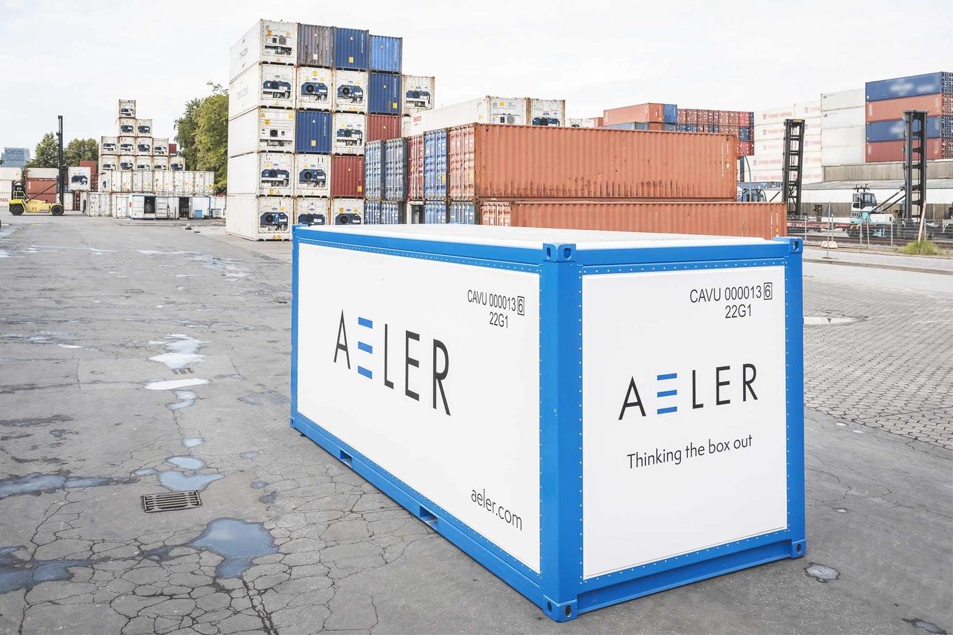 The Unit One meets industry size standards, so it can be shipped along with traditional containers using existing facilities