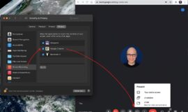 How to share your screen in Google Meet for macOS