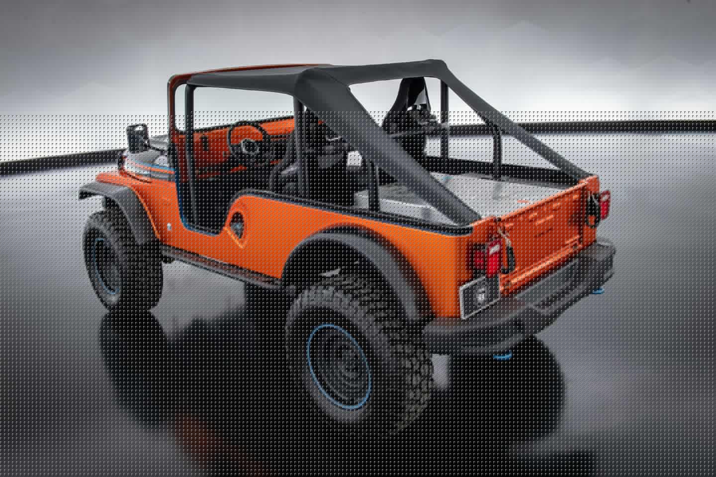 The Surge has a little less storage space than the typical CJ because of the 24-module lithium battery packed in back