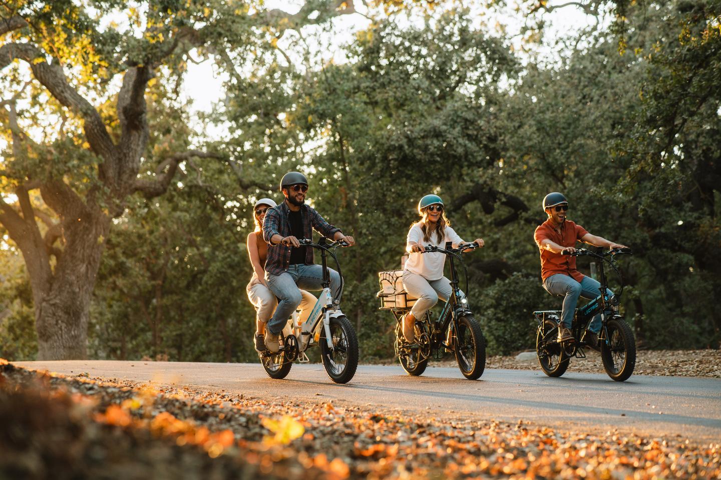 A commuter ebike, cargo hauler and one-passenger taxi all in one