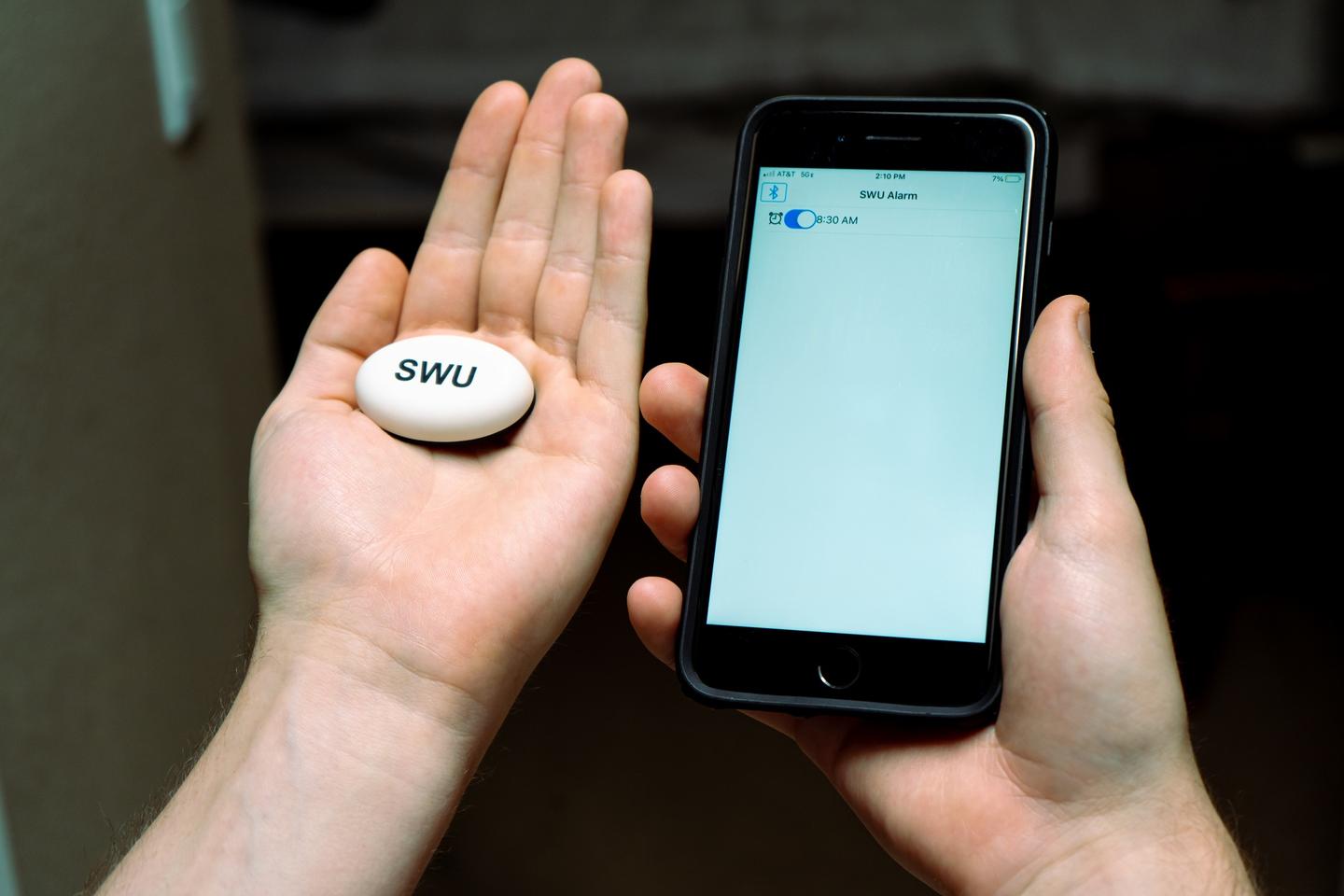 Wakeup times and settings can be adjusted via the SilentWakeUp app