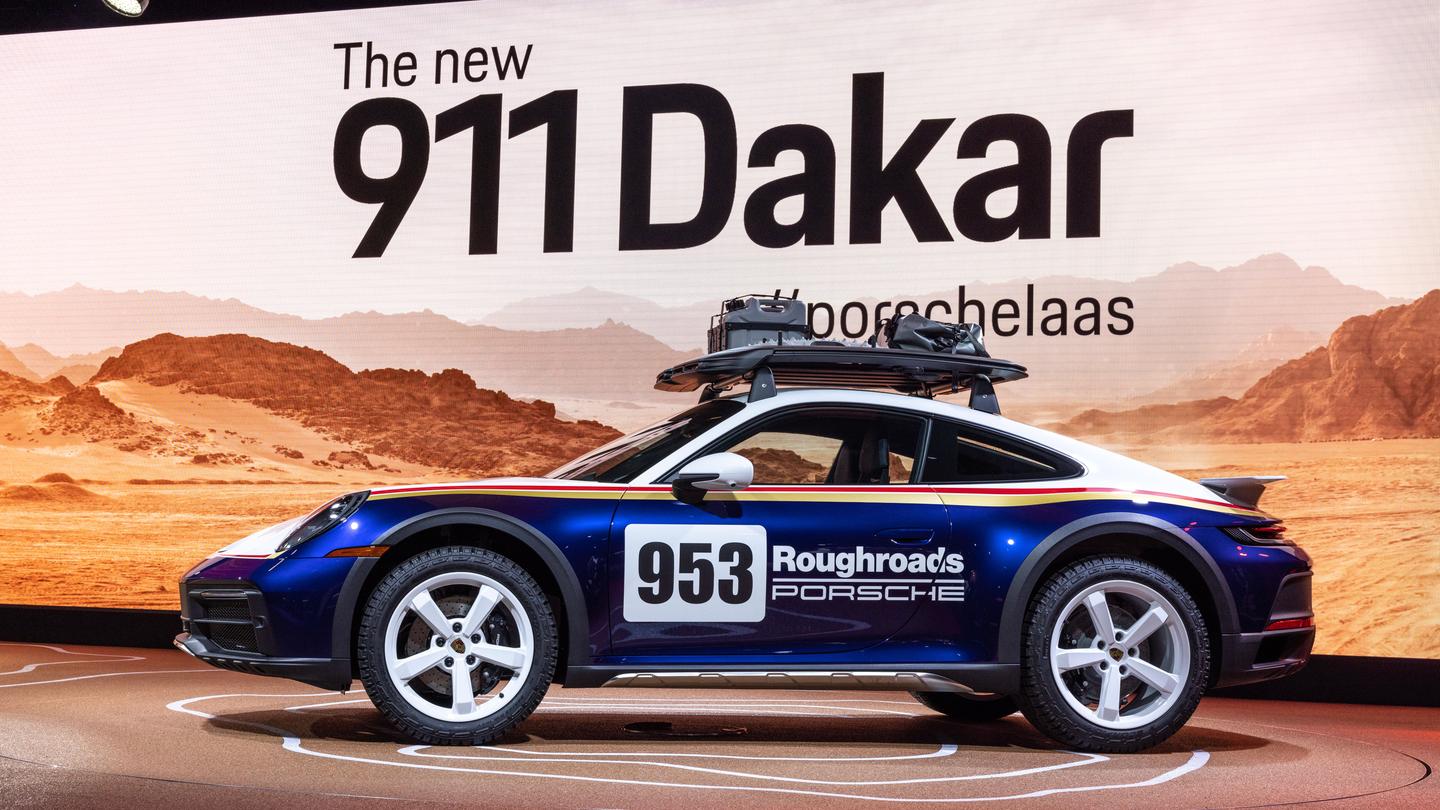The 911 Dakar debuts at the 2022 LA Auto Show