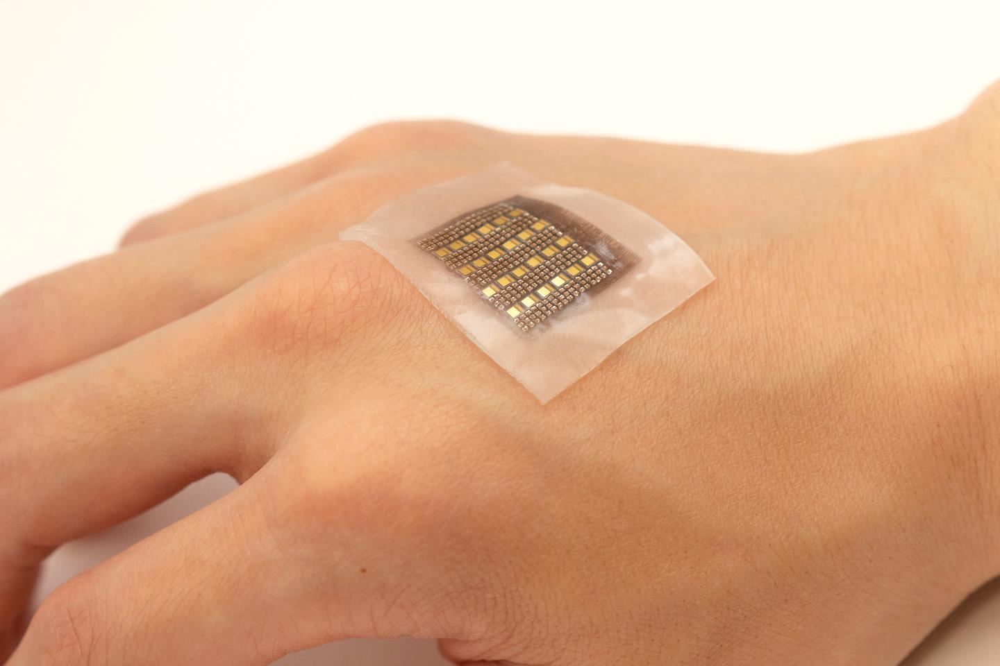A novel patch developed at University of California San Diego comfortably adheres to the skin and could be used to detect a range of health conditions