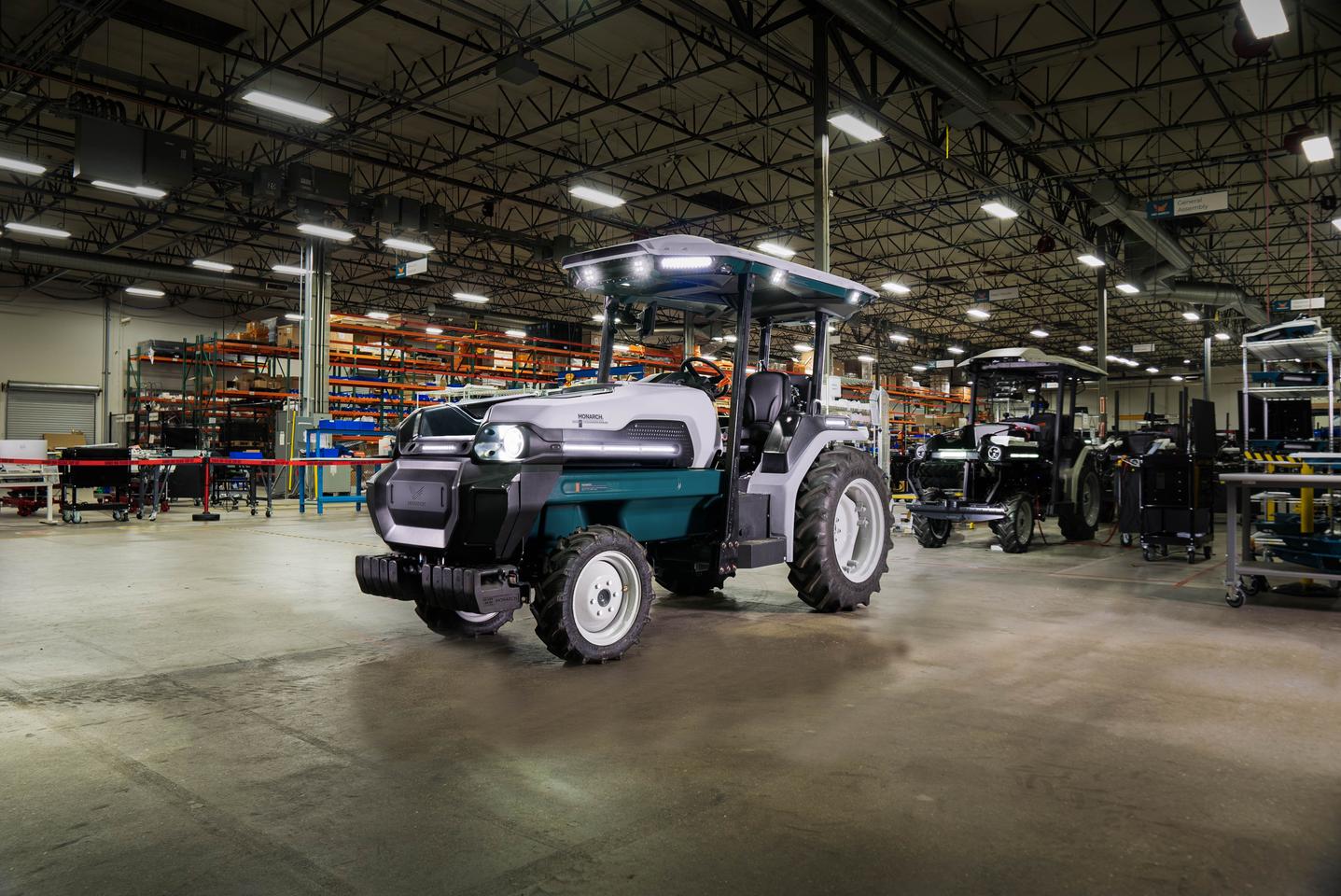 The first of six MK-V Founder Series electric smart tractors has rolled off the production line and into the waiting hands of Monarch Tractor's first customer, Constellation Brands