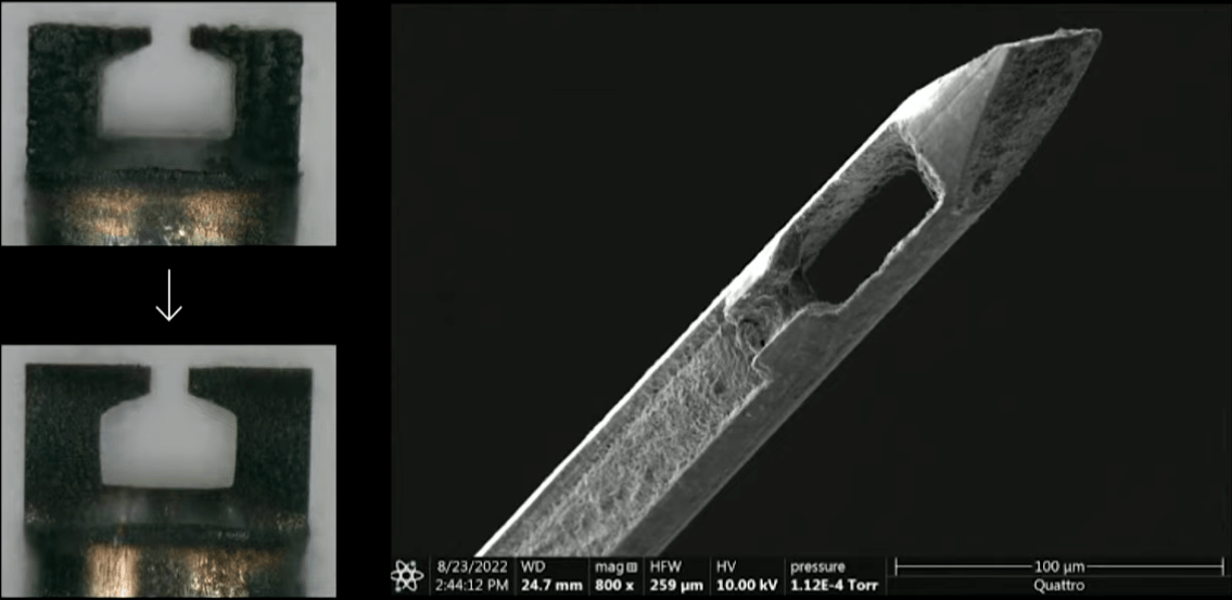 Neuralink has worked out how to manufacture insanely small, incredibly strong needles with great accuracy