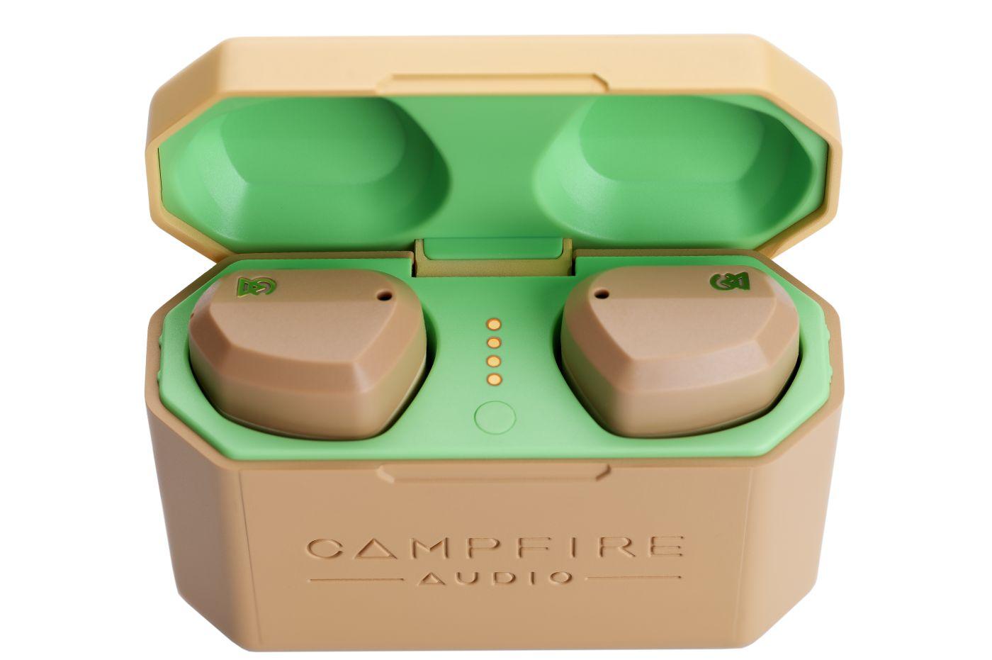 The Orbit TWS earphones connect to a souce device over Bluetooth 5.2 with aptX Adaptive support, and promise 8.5 hours of continued listening plus 30 more hours via the charging case