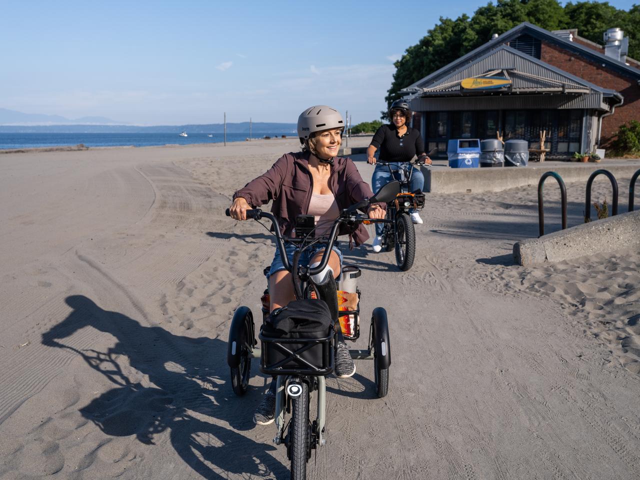 The RadTrike's battery offers between 20 and 55 miles of range per charge