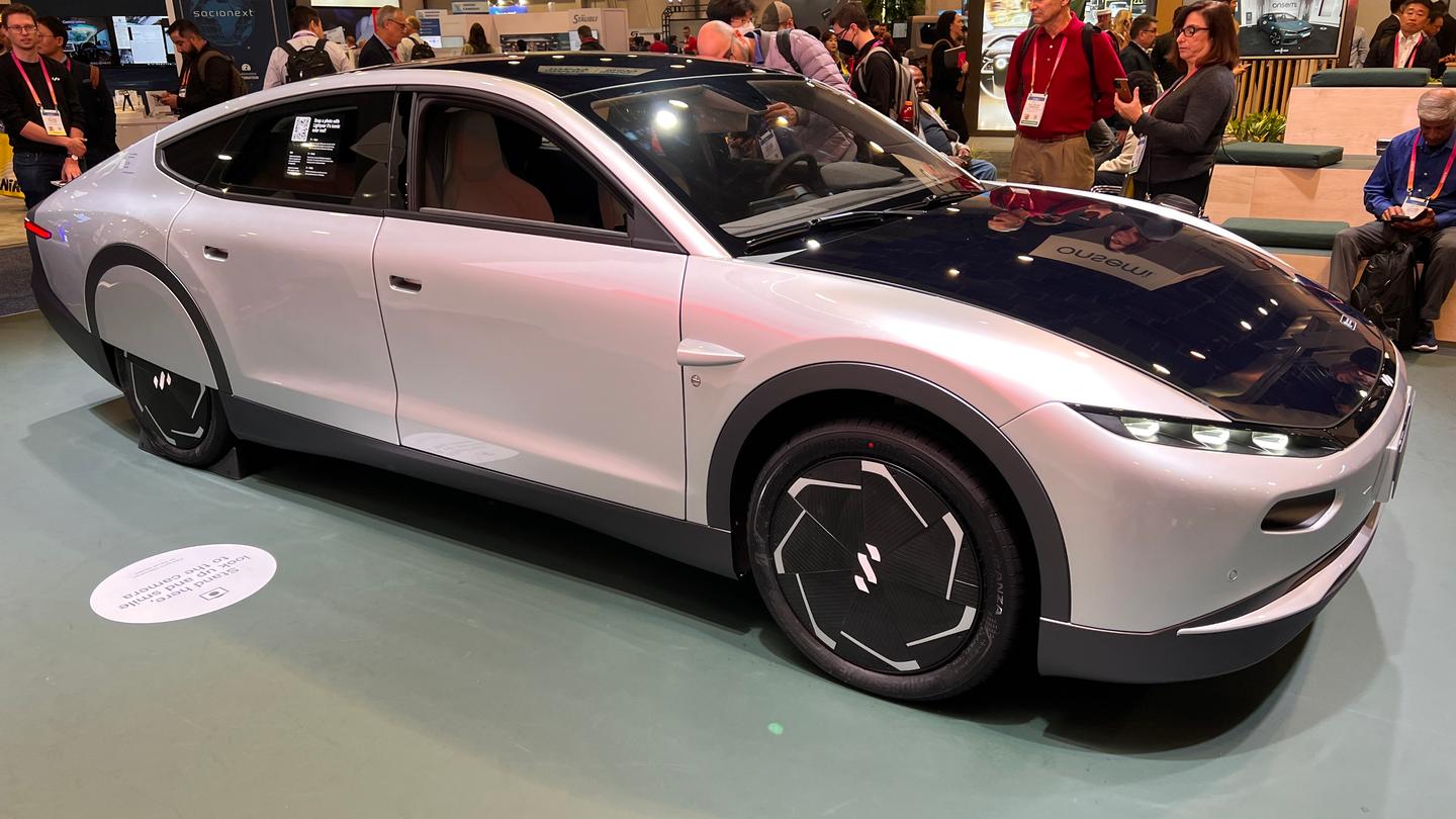 Along with the first preview of the 2, Lightyear showed its 0 sedan at CES 2023