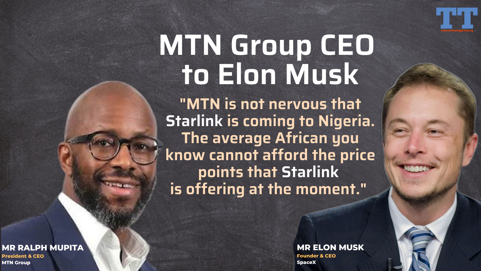 MTN Group remains confident that Starlink’s internet is no competition in Nigeria