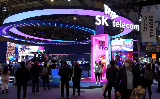 SK Telecom books gains