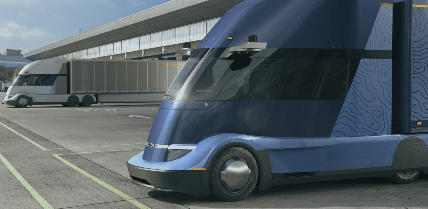 Terraline says its Tangra LH1 cab has a lower coefficient drag than any other Class 8 truck out there, a fact that will help it offer 500+ miles of range per charge