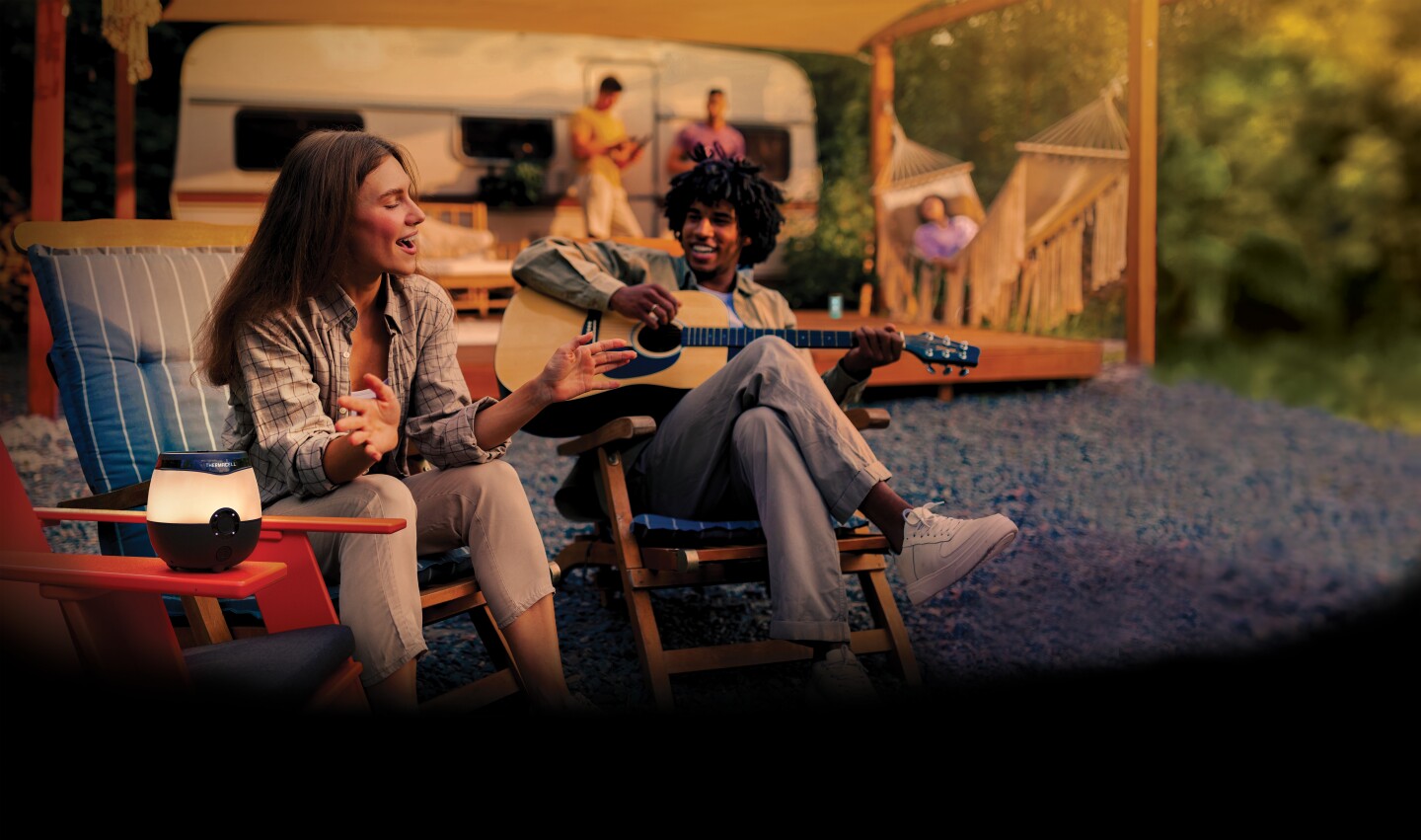 Thermacell's EL55 is portable enough for both backyard and camping use