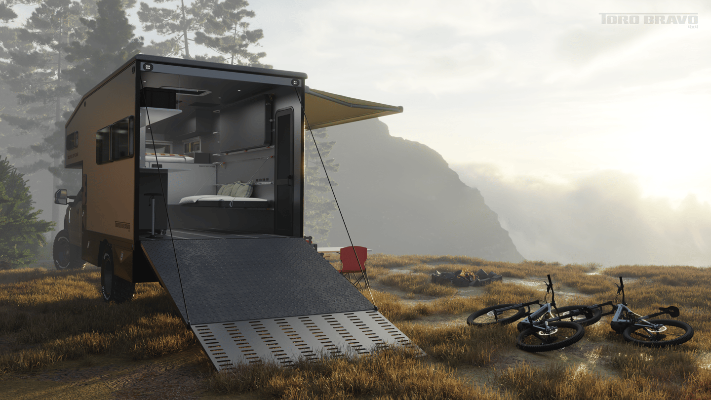 An exotic mountain bike vacation on four wheels