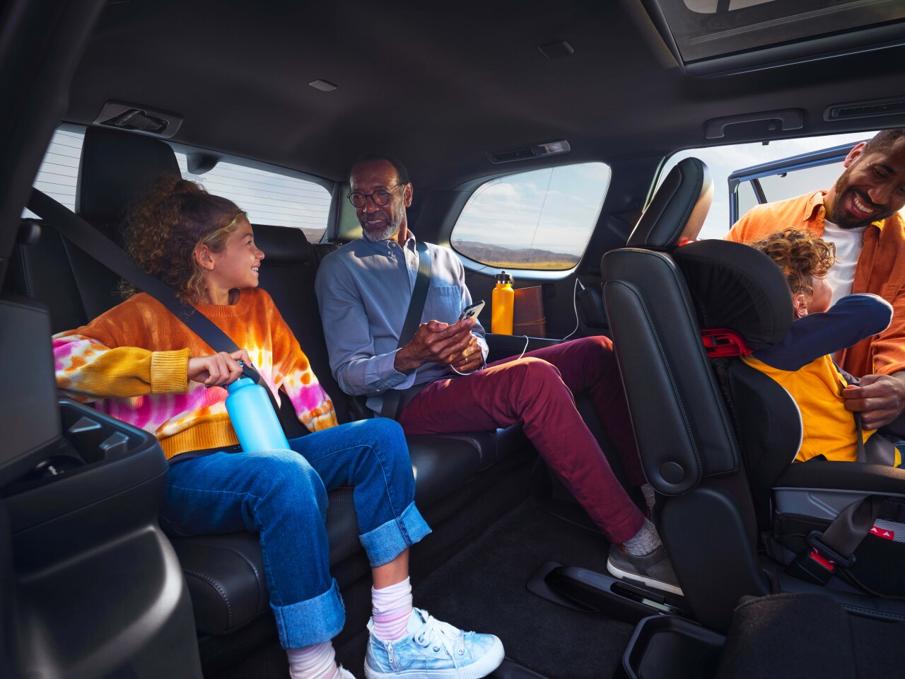 The grand promise of the Grand Highlander: a third row that's comfortable for adults, even on road trips