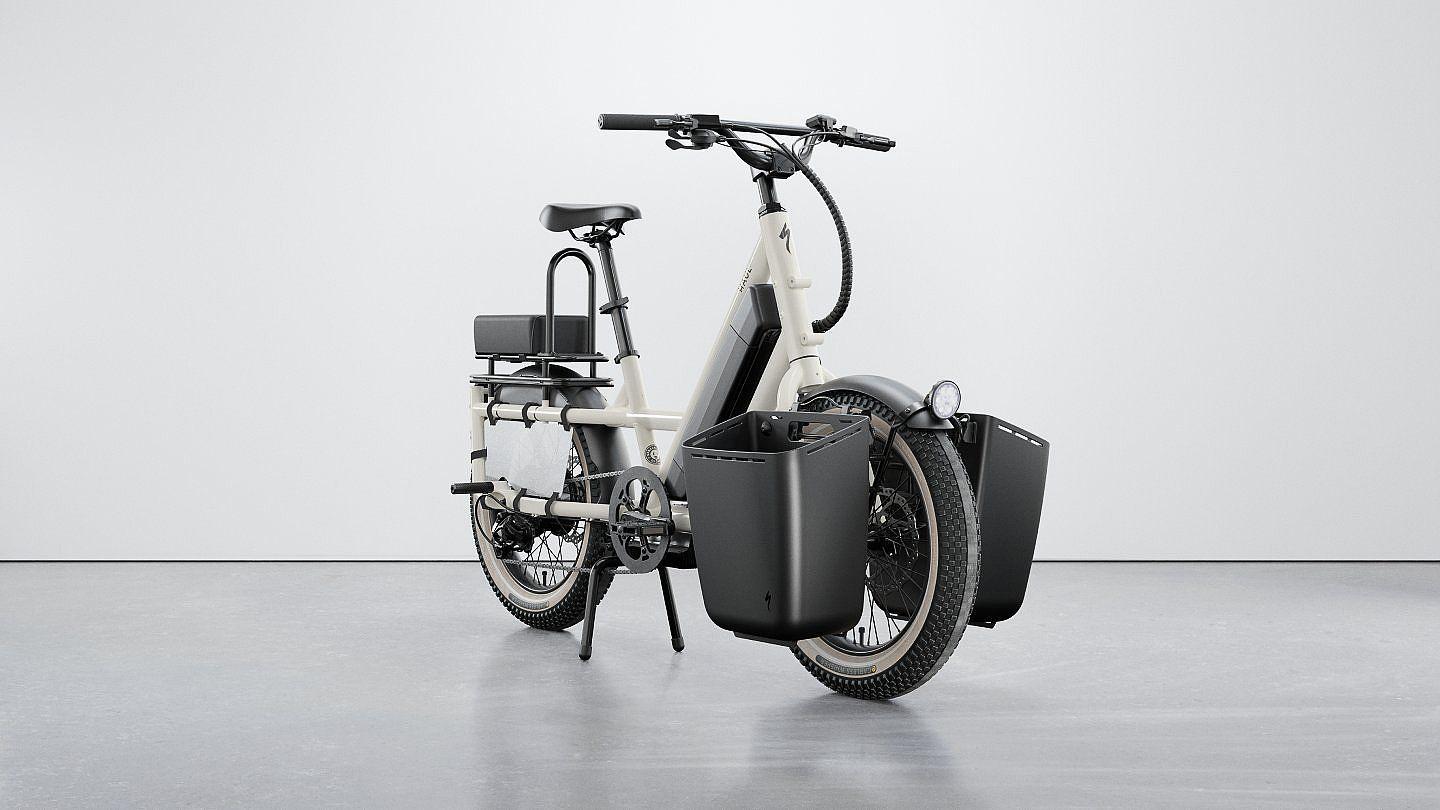 The Globe Haul ST can be optioned with a Passenger Kit that includes a rear wheel cover, padded rear seat, foot pegs and a U-shaped grab bar
