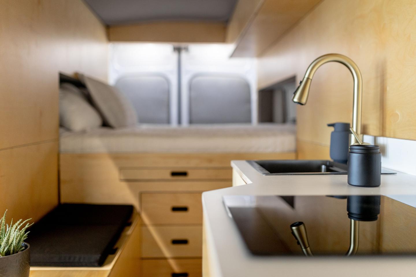 Grounded's biggest promise of innovation comes in a modular interior ecosystem meant to offer loads of customization options and faster build times