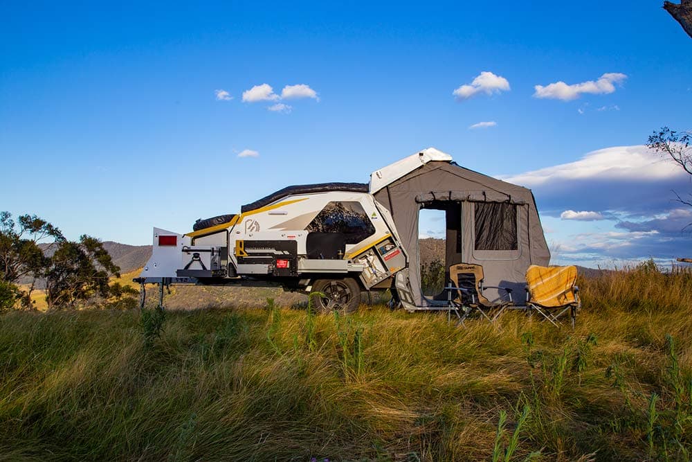 Track Trailer creates a more self-sufficient base camp with the Tvan Lightning